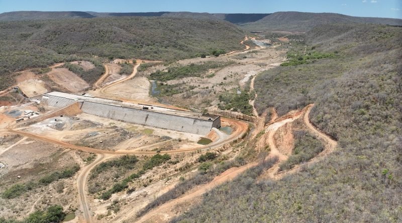 Barragem Nova Algodões ultrapassa 57% de execução e recebe investimento de R$ 240 milhões no Piauí