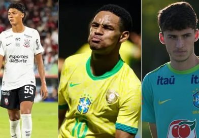 Três brasileiros aparecem entre os principais talentos sub-17 do futebol mundial