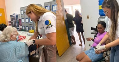 TRE-PI mobiliza profissionais de saúde para locais de votação em áreas mais quentes de Teresina