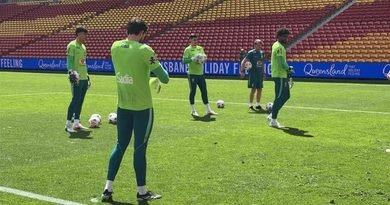 Seleção Brasileira faz último treino na Austrália antes de viajar para enfrentar a Índia