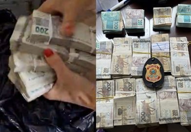 PF encontra R$ 287 mil escondidos em sacos de lixo na casa de servidor do INSS em Garanhuns